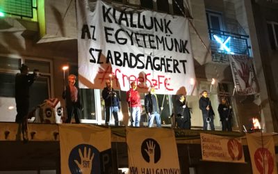 Ungarns Geheimuniversität: SZFE-Student:innen in Budapest kämpfen für Autonomie